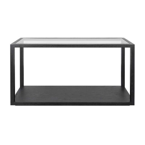 Sadie 140cm Oak Console Table - Black