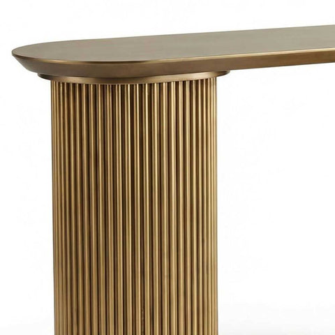 Nomad 120cm Console Table -  Gold