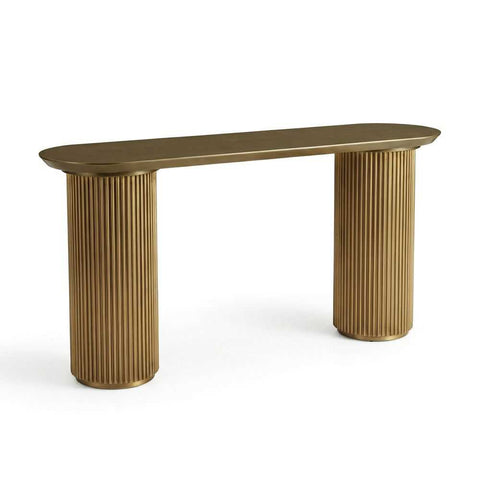 Nomad 160cm Console Table -  Gold