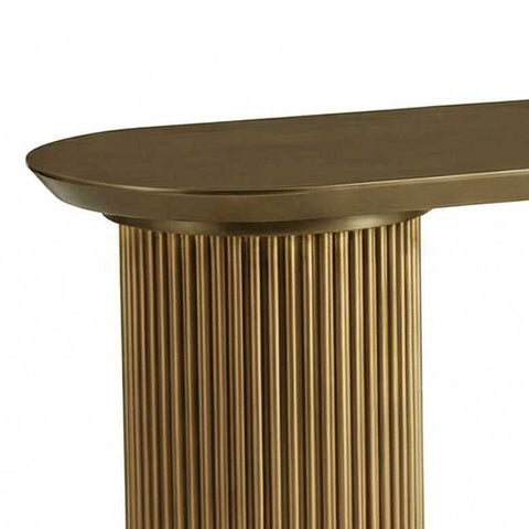Nomad 160cm Console Table -  Gold