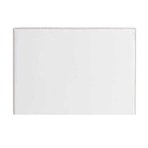 Central Park 164x120cm Queen Bedhead - Fawn Linen