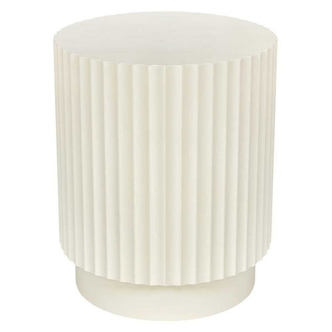 Avery Side Table - Ivory