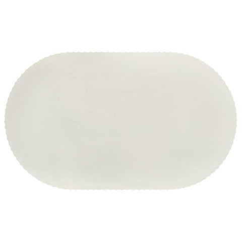 Avery Oval Coffee Table - Ivory