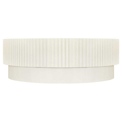 Avery Round Coffee Table - Ivory