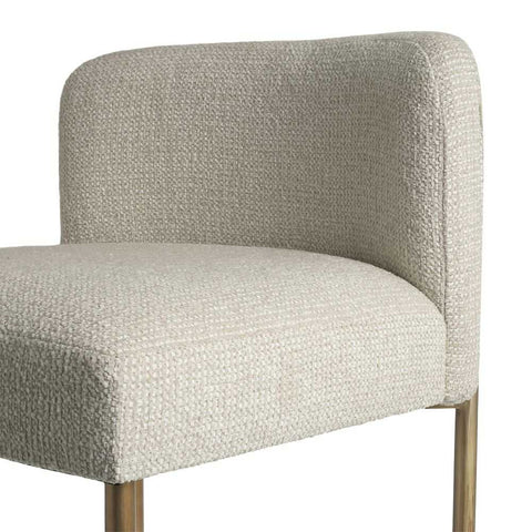 Leon Kitchen Stool - Speckle Ecru