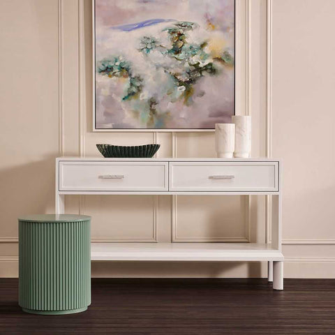 Jill 140cm Console Table - White