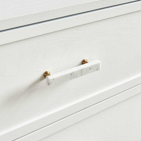 Jill 6 Drawer Chest - White