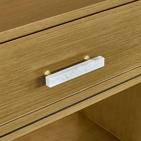 Jill 140cm Console Table - Antique Gold