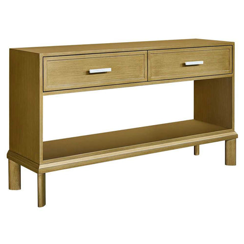 Jill 140cm Console Table - Antique Gold