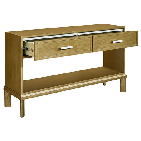 Jill 140cm Console Table - Antique Gold