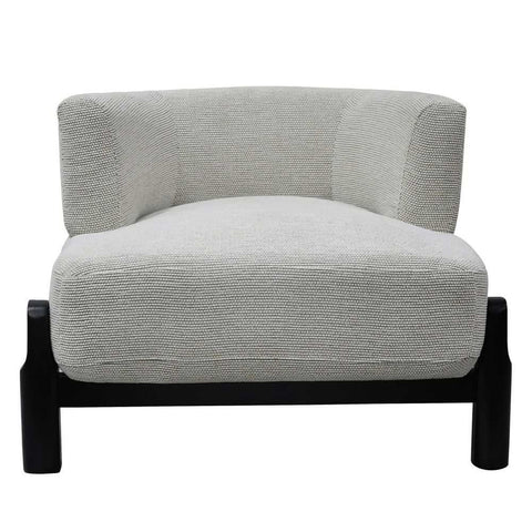 Richmond Occasional Chair - White Chenille