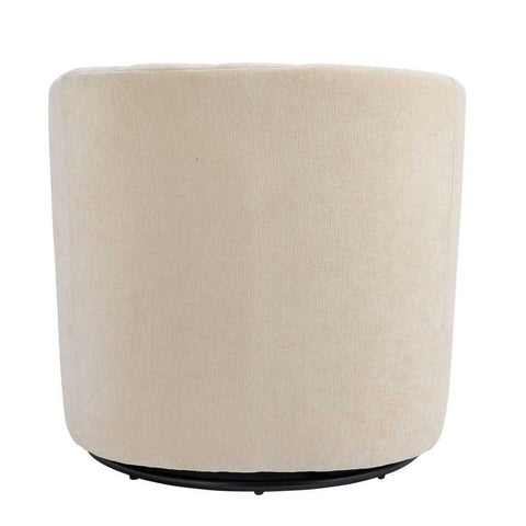 Cadman Swivel Arm Chair - Fawn Chenille - OUTLET NSW