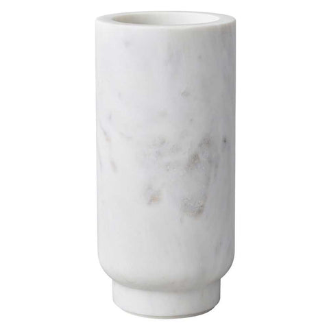 Aries Marble Vase - Large White