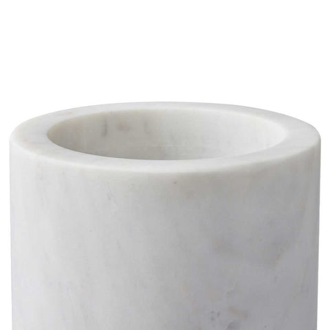 Aries Marble Vase - Large White
