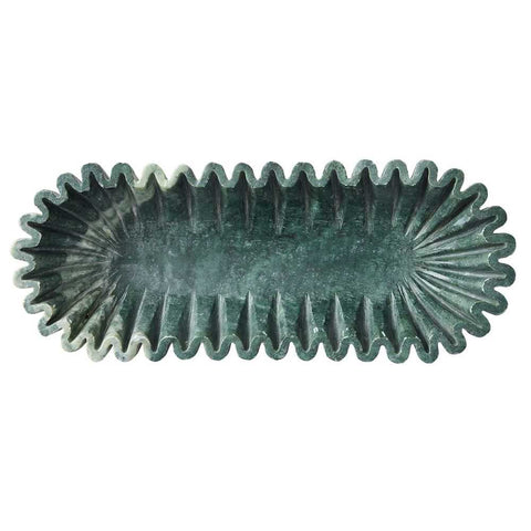 Aster Marble Bowl - Green