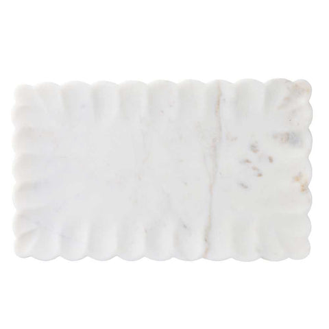 Stellar Rectangle Marble Tray - Large