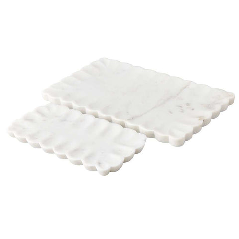 Stellar Rectangle Marble Tray - Large