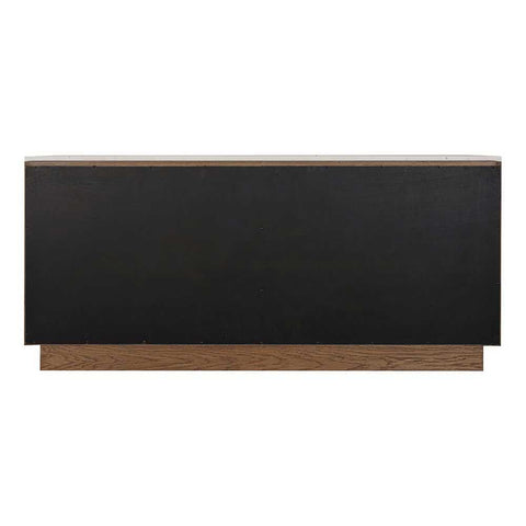 Benedict Walnut Buffet - White Marble