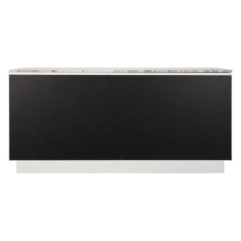 Benedict White Oak Buffet - River Brown Marble