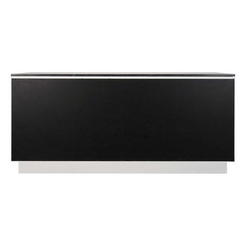 Benedict White Oak Buffet - Black Marble