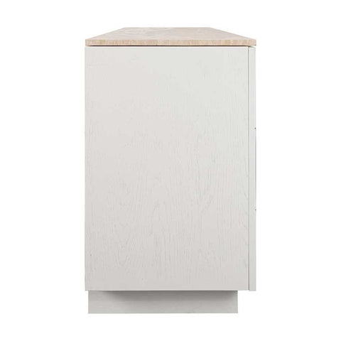 Benedict White Oak Buffet - Travertine