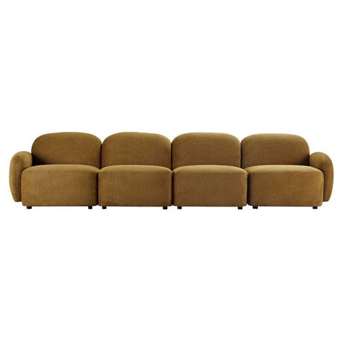 Ramona Modular 4 Seater Sofa - Toffee