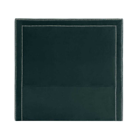 Manhattan 160x150cm Queen Bedhead - Teal Velvet
