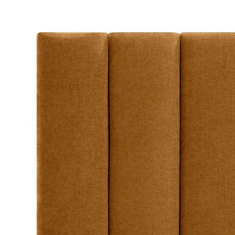 Soho 195x140cm King Bedhead - Mustard