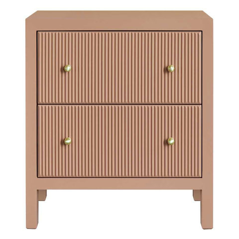 Ariana Bedside Table - Large Mocha Mousse