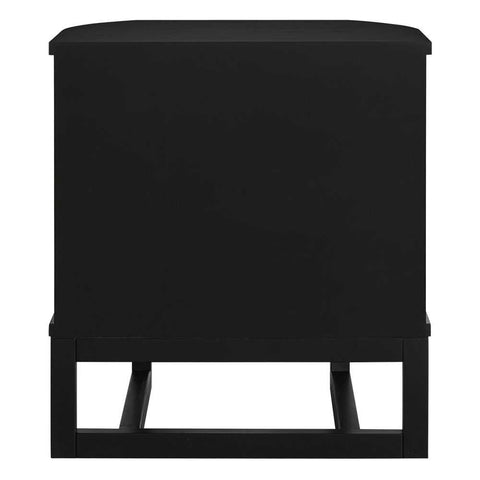 Theodore Bedside Table - Small Black