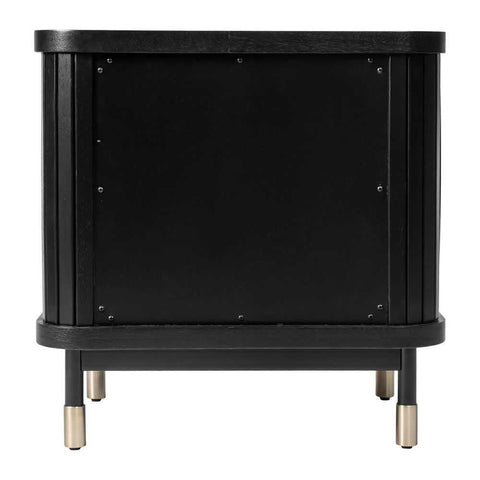 Sophia Bedside Table - Black - OUTLET NSW