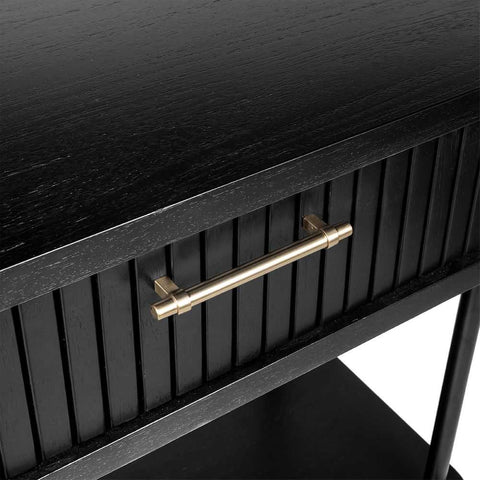 Sophia 140cm Console Table - Black