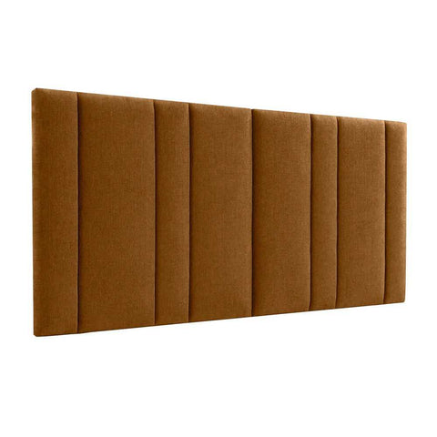 Bronx 277x130cm Queen Bedhead - Butterscotch