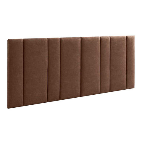 Bronx 277x130cm Queen Bedhead - Chocolate