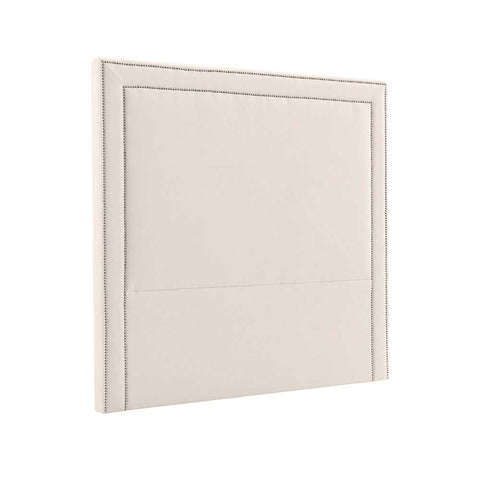 Manhattan 183x150cm King Bedhead - Ivory