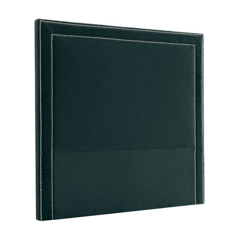 Manhattan 183x150cm King Bedhead - Teal Velvet
