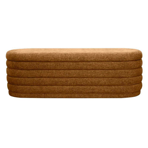 Demi Storage Bench Ottoman - Butterscotch