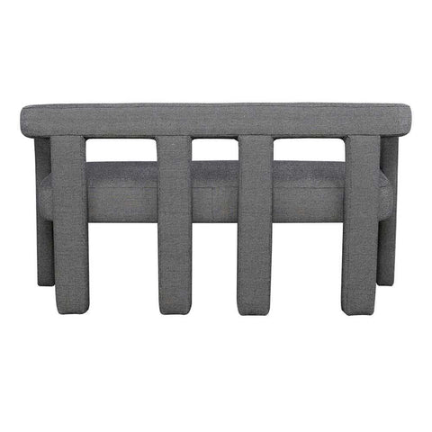 Lorenzo 2 Seater Sofa Bench - Granite - Lorenzo 2 Seater Sofa Bench - Granite - Eleganté