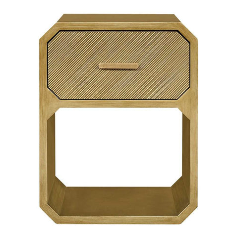 Anderson Bedside Table - Small Antique Gold