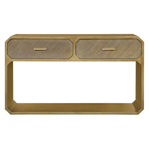 Anderson 140cm Console Table - Antique Gold