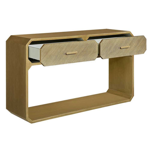Anderson 140cm Console Table - Antique Gold