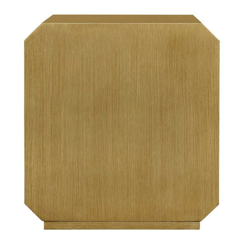 Anderson 2 Drawer Bedside Table - Antique Gold - OUTLET NSW