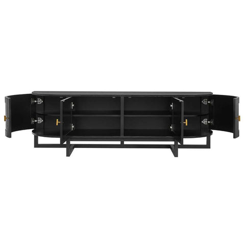 Theodore 180cm Entertainment Unit - Black