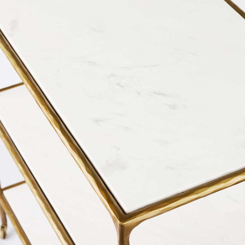 Heston Marble Bar Cart - OUTLET NSW