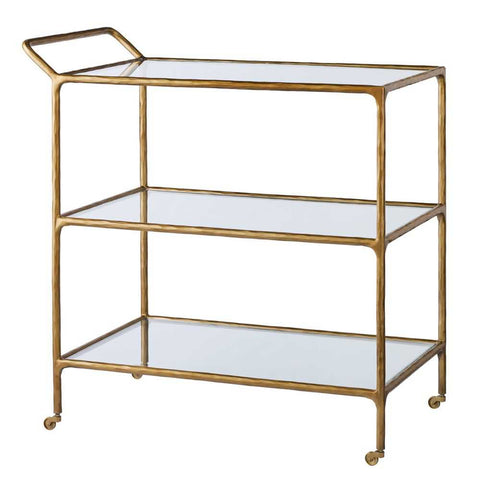 Heston Glass Bar Cart - OUTLET NSW