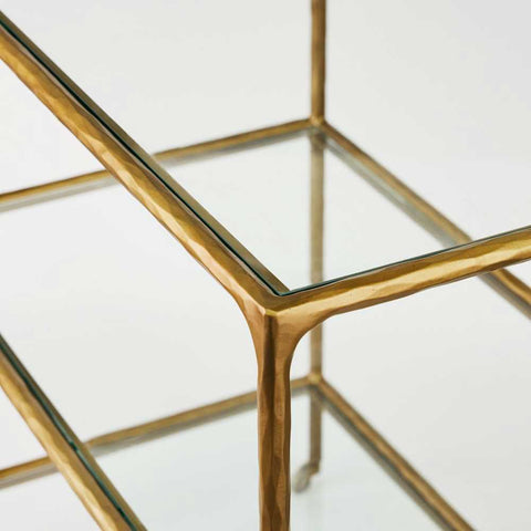 Heston Glass Bar Cart - OUTLET NSW