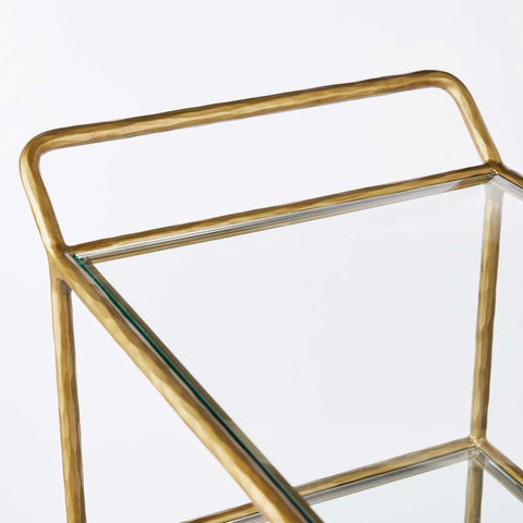 Heston Glass Bar Cart - OUTLET NSW
