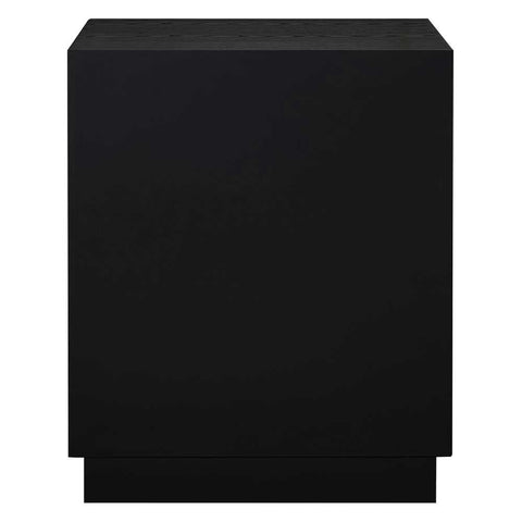 Mira Mirrored Bedside Table - Antique Bronze