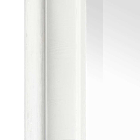 Bateman Floor Mirror - White