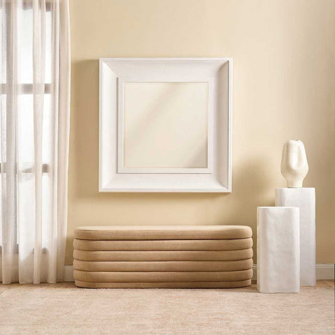 Bateman Wall Mirror - White